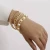 Import 3Pcs/Lot Fashion Cuban Thick Bracelet Bangle Chunky Heavy Metal Imitation Pearl Cool Bracelet Wrist Chain Jewelry from China