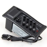 4 Band Acoustic Guitar Preamp Amplifier EQ 7545R Pickup 6.5MM Output