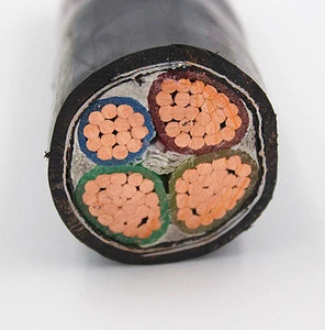4 core underground electrical armoured cable power cable 25mm 35mm 50mm 70mm 95mm 120mm 185mm 240mm 300mm power cable