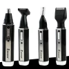 4 in 1 cordless nose trimmer kit rechargeable ear face eyebrow electric beard ear nose hair trimmer