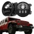 Import 4 inch led fog light for offroad 4x4 jeeps wrangler fog lamps led auto lighting system without halo ring from China