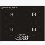 4 zones good quality  build in induction cooker 4 zones induction cooker