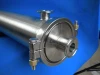 4014 4040 Aisi SS sanitary stainless steel water pressure vessel with seamless tri clamp filter