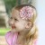 4.5 Inch Hair Bows Accessories Kids Daisy Printed Pinwheel Ribbon Hair Bow Clip