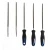 Import 450mm round shape steel file hand file from China