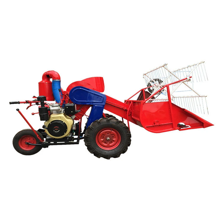 4LZ-0.6 Mini paddy combine harvester Machine for crops