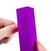 5 Colors Fluorescence Nail Art Tips Files Sponge Sanding Block Tofu Buffer Buffering Burnishing Gel UV Polish Manicure Tools