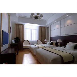 5 Star Modern Luxury Commercial Hospitality Hotel Bed Room Hilton Hotel Bedroom Furniture for Customization
