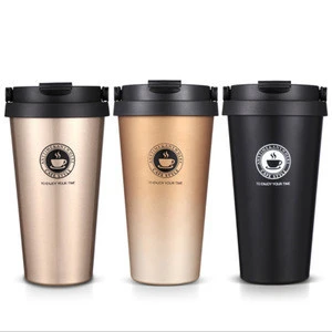 500ml Stainless Steel 304 Thermos Coffee Mug With Tea Infuser Coffee Mug Drinking Water Bottle Insulated Thermos Vacuum Flask