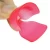Import 5Pcs Pack Nail Art Plastic Soak Off Toenail Foot Toe Cap Clip UV Gel Polish Remover Wrap Tool Pink from China