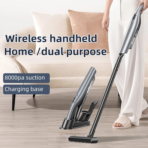 605F 4001 Multi-functional Portable Vacuum for car and house New wireless Cleaner with Stronger Suction power