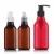 Import 60ml 100ml 200ml 300ml plastic PET shampoo bottle with lotion pump wholesale from China