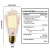 Import 60W Dimmable Edison LED Bulb,Vintage Antique Style Incandescent Clear Glass Light from China