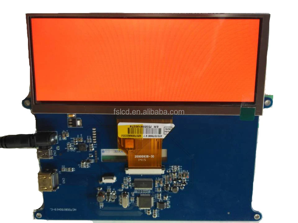 6.5" TFT Screen Custom Transparent Lcd Monitor Display 24 RBG 800x320 Dots 6.5 Inch TFT Display for Car GPS Navigation