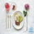 Import 6.5" utensils Eco-Friendly Biodegradable 100 forks 50 spoons 50 knives Disposable Wooden Cutlery set from China