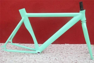 700c colorful aluminium alloy fixed gear bicycle frame and fork