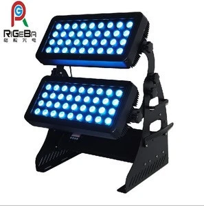 72leds*8W outdoor RGBW 4in1 led city color wall wash light