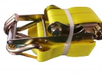 75mm7.5T10mRatchet Strap using # Ratchet and # Wire J Hook Features a long wide handle ratchet