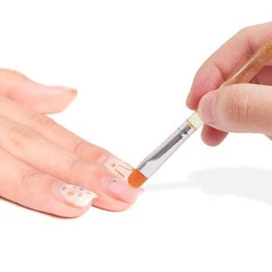 7Pcs Professional Manicure UV Gel Brush Pen Transparent Acrylic Nail Art Painting Drawing Brush Phototherapy Tools
