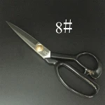 8 9 10 11&12 inches Black Blade Material Pakistani Tailor Scissor