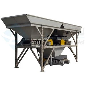 800L scale hopper aggregate concrete batching machine for sale