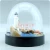 Import 80MM Lighthouse building plastic snow globe souvenir from China