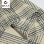 830-850 G/M  Double Faced 100% Wool Tweed Fabric for Coat In Stock