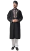 9009 Most Popular Top quality Silk Embroidery Dubai Fashion beautifully designed comfort luxurious muslim kurta men Worship wear