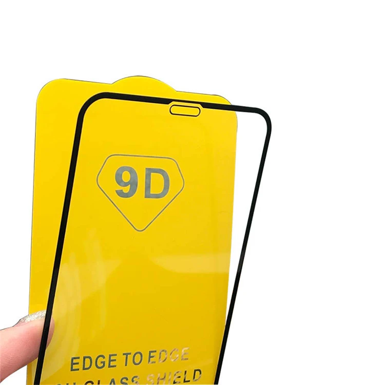 9H Full Curved Coverage Custom Edge To Edge Tempered Glass Screen Guard Protector For iPhone