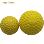 9" & 12" machine pitching balls, pitching machine baseball & softball