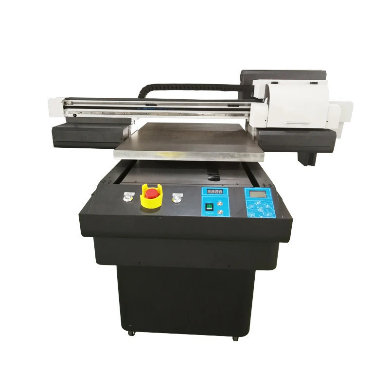 A1 size CE SGS certificate UV6090 uv flatbed bottle printer