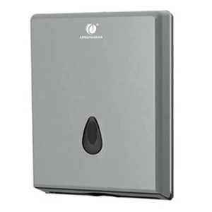 ABS wall mounted N-folded hand towel dispenser with optional colors white, silver and champagne CD-8235