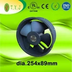AC Axial Flow Cross Fan dia.254x89mm 220v Exhaust Air Cooling Fans