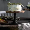 Acacia Wood Cake Stand  Wedding Cake Pedestal Cupcake Server
