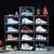 Import Acrylic Folding Side Opening Custom Storage Shoe Box Heavy Duty Clear Plastic Clear Sneakers Plastic Display Shoe Storage Box from China