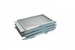 Acrylic Zigzag Brochure Holder magazine book display racks