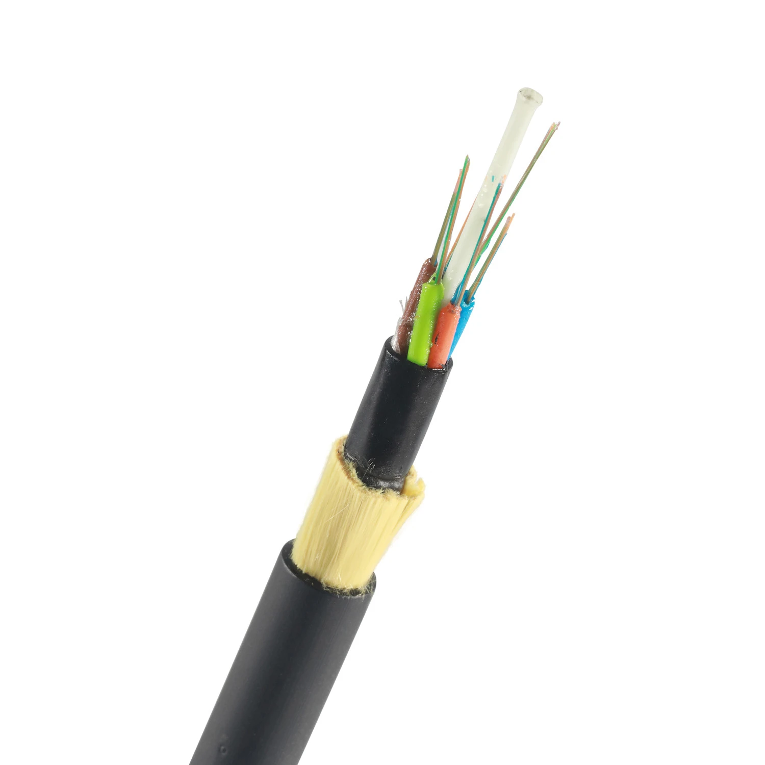 Aerail ADSS Fibre Optical Cable HDPE Sheath Single Mode Cable Price Manufacturer