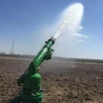 agricultural long range high pressure water irrigation system rain gun spay automatic metal sprinkler head 360 degree rotating