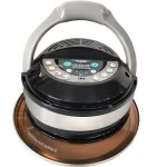 Air fryer pressure cooker oven lid make food crisp