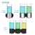 Import AK1212 High quality New Design wall mounted refillable 500ml * 2 automatic double soap dispenser from China