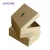Import  manufacturer wholesale brown kraft paper shoe box folding flat pack shoe boxes from China