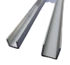 aluminium u channel for 10mm glass 6063 aluminum profile factory price aluminium profile channel