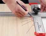 Aluminum Adjustable T Square Ruler for woodworking