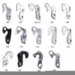 Aluminum Alloy Cycling Road Bicycle Mountain Bike Frame MTB Gear Rear Derailleur Hanger Dropout Frame Tail Hook With Free Screws