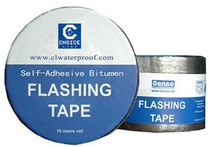 Aluminum Foil Self Adhesive Flashing Tape Waterproofing Roll Roofing Repair Bitumen Lead Felt