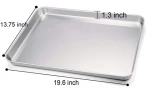 Aluminum Half Sheet Size Pan Fits Cookie Cooling Rack Set Rectangle Baking Tray Racks For Bakers Alloy Gold Rose Sheets