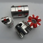 Aluminum plastic inserts jaw coupling