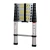 Import Aluminum Telescopic Extension Ladder Single Telescopic Retractable Step Ladder from China