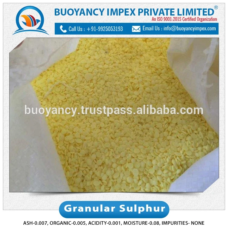 Amazing Price Widely Use Road Construction Sulphur Granules