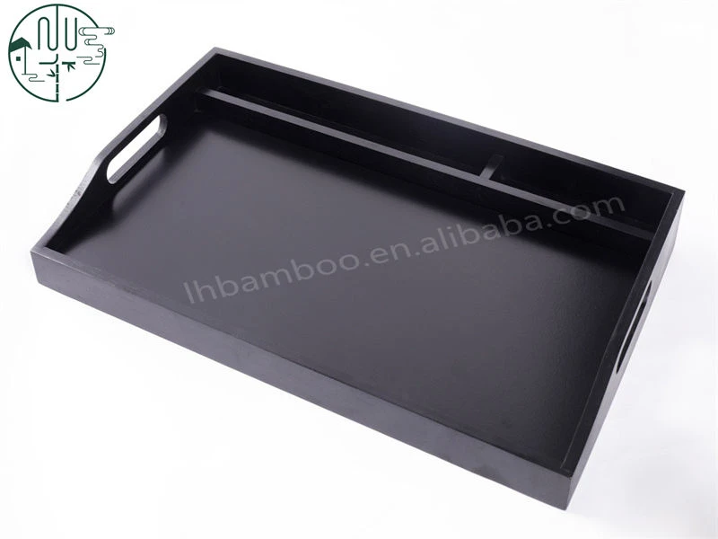 Amazon HOT-SALE Foldable Bamboo Wooden Serving Tray Labtop table